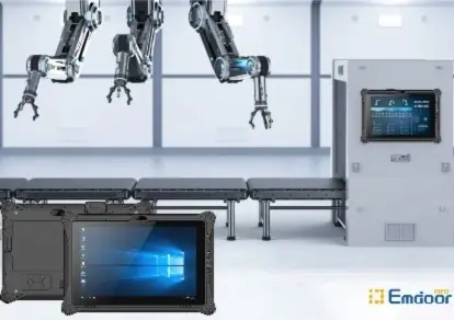 Industrie tablets von Emdoor Info unterstützen die industrielle Automatisierung in allen Aspekten