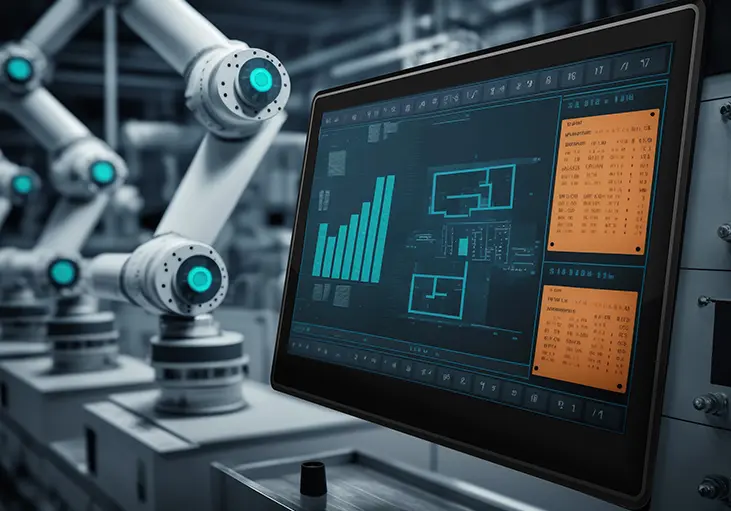 Des Panel-Touch-Displays