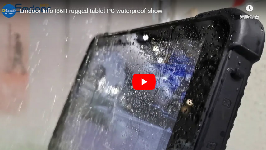 Emdoor Info I86h schroffe Tablet PC Wasserdichte Show