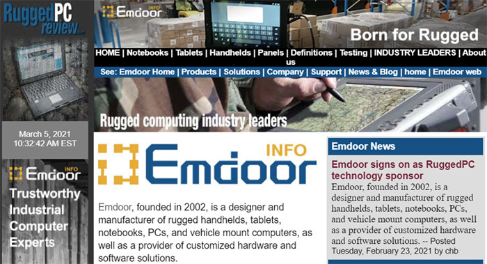 Emdoor meldet sich als robuster Sponsor der PC-Technologie an