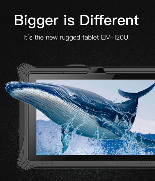 Das neue robuste Tablet Em-i20u ist offiziell veröffentlicht