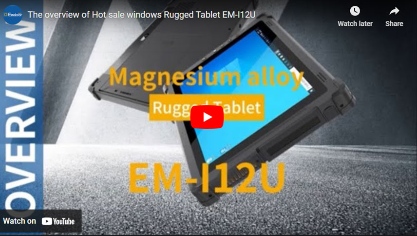 Robuste Tablet-EM-I12U-1 Die Übersicht der Hot Sale-Fenster