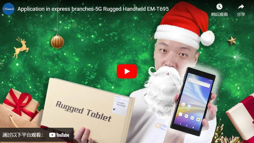Anwendung in Express-branches-5G robusten Handheld-EM-T695
